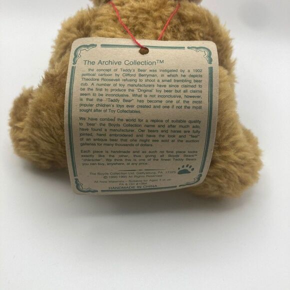 Boyds Bears Vintage Early 90's Lot 3 Bears 1‎ Empty Mint Tin - Picture 9 of 9
